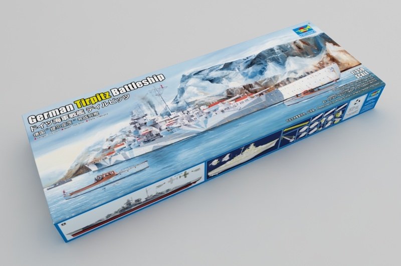 Trumpeter 05359 German Tirpitz Battleship 1/350 – Bild 2