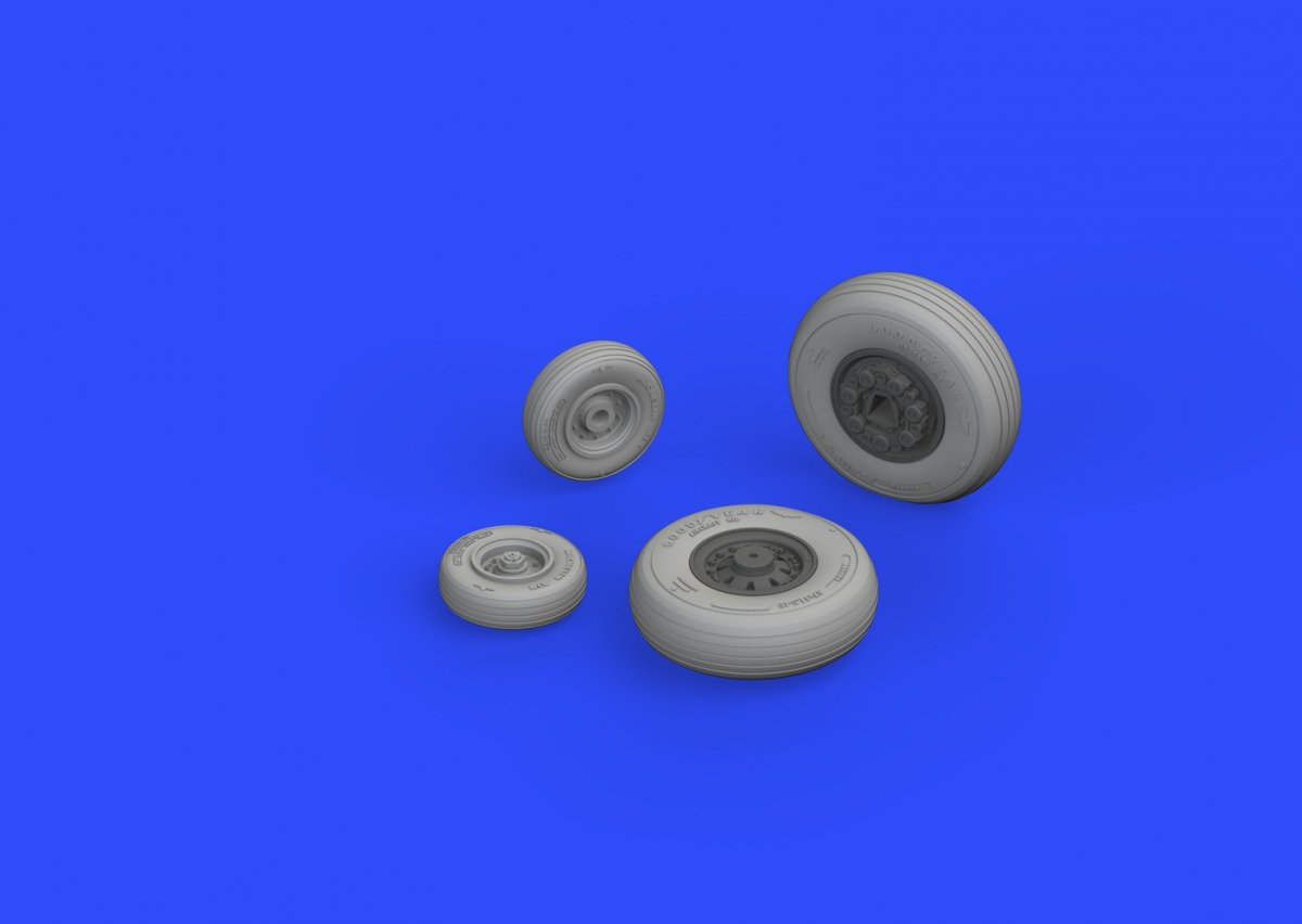 Eduard 648304 F-14A wheels early TAMIYA 1/48 – image 3