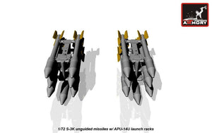 Armory Models ACA7273 S-3K unguided missiles w/ APU-14U rack 1/72 – image 2