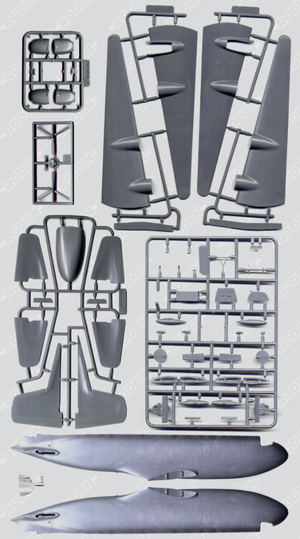 Roden 311 Douglas C-124C Globemaster II 1/144 – image 4
