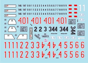 Star Decals 35-C1397 Frundsberg 2. 10. SS-Panzer Division. SdKfz 250 NEU versions. SdKfz 250/1, SdKfz 250/3, SdKfz 250/7 1/35 – obrázek 2