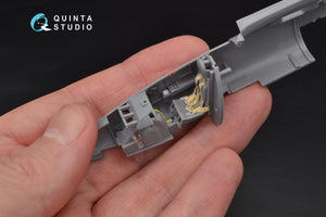 Quinta Studio QD48106 He-162 3D-Printed &amp;amp; colored Interior on decal paper (for Tamiya kit) 1/48 – image 7