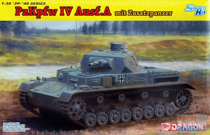 Dragon 6816 Pz.Kpfw.IV Ausf.A Up-Armored Version 1/35