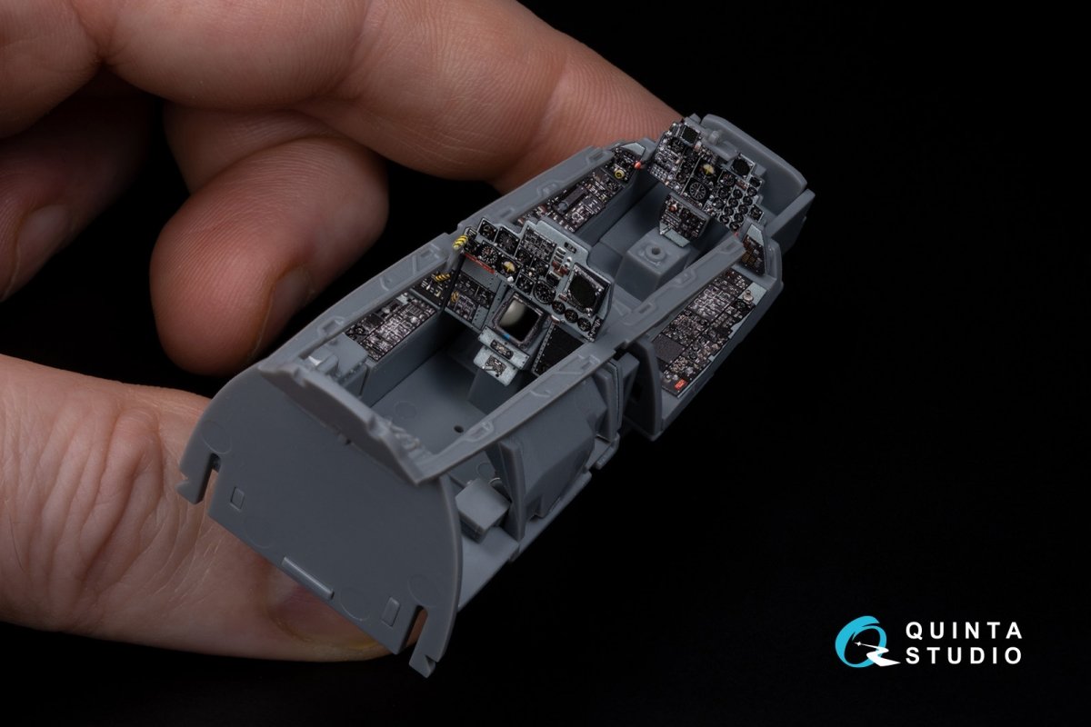 Quinta Studio QD48245 F-4EJ Kai 3D-Printed &amp;amp; colored Interior on decal paper (ZM SWS) 1/48 – Bild 5