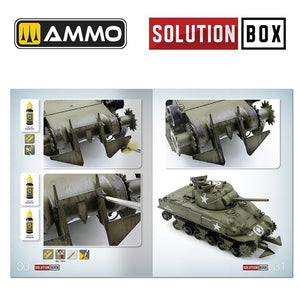 AMMO by Mig Jimenez 7728 SOLUTION BOX 22 – WWII USA ETO. Colors and Weathering System – immagine 9