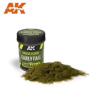 AK Interactive AK8221 GRASS FLOCK 2MM EARLY FALL