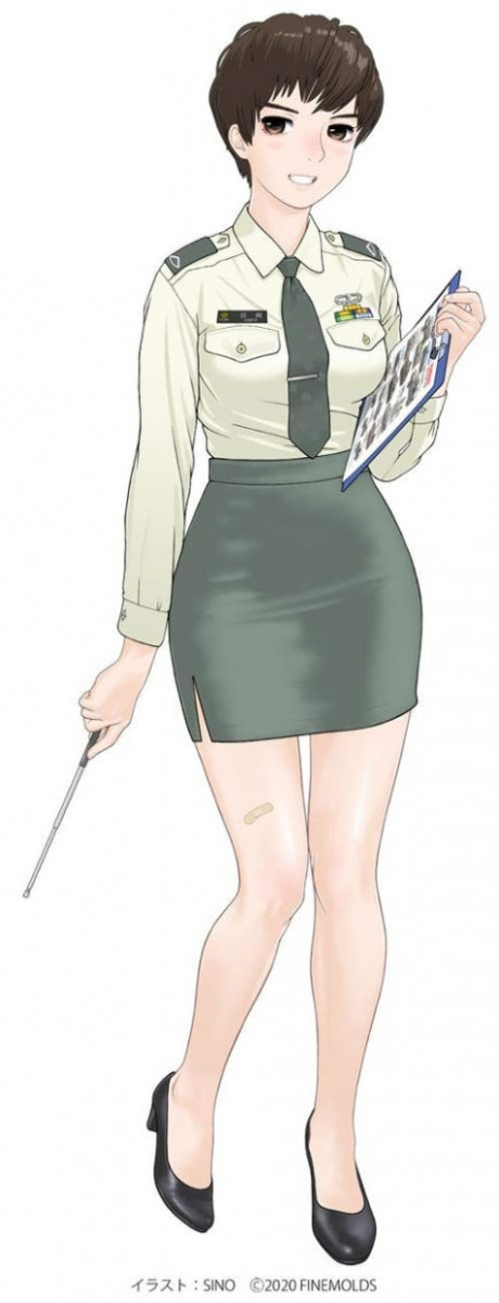 Fine Molds HC04 Historic Costume Girl JGSDF HMV With Figure Hinata 1/35 – obrázek 4