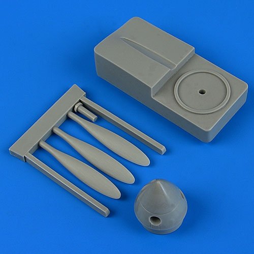 Quickboost QB48717 MiG-3 propeller w/tool ​​Trumpeter 1/48