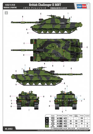 Hobby Boss 84852 Challenger II British MBT 1/48 – image 3