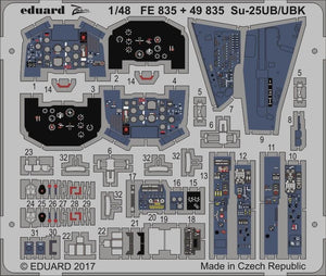 Eduard FE835 Su-25UB/ UBK SMER 1/48
