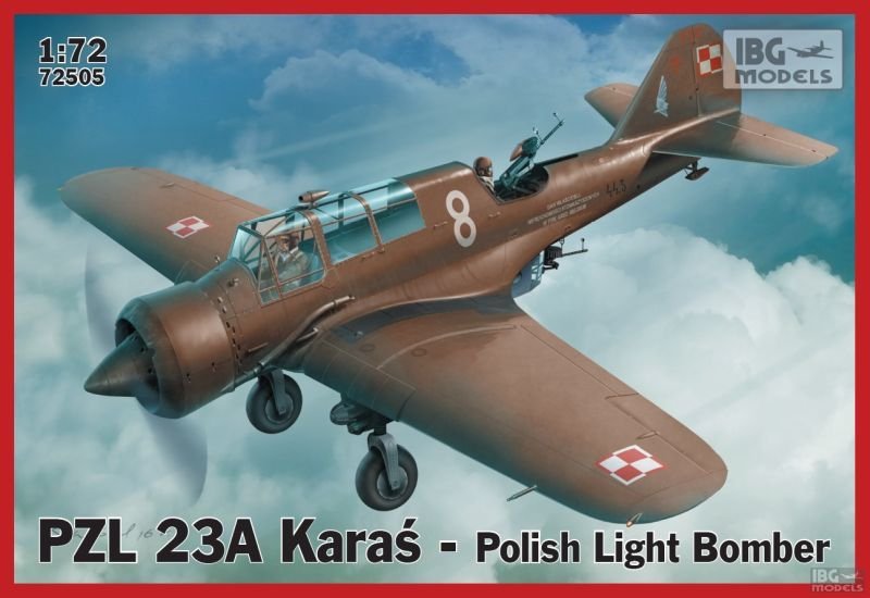 IBG 72505 PZL 23A Karaś Polish Light Bomber 1/72