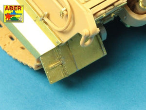 Aber 48036 Pz.Kpfw.VI, Ausf.B TIGER II fenders and side skirts Tamiya 1/48 – Bild 7