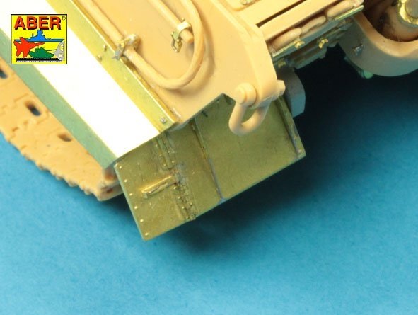 Aber 48036 Pz.Kpfw.VI, Ausf.B TIGER II fenders and side skirts Tamiya 1/48 – Bild 7
