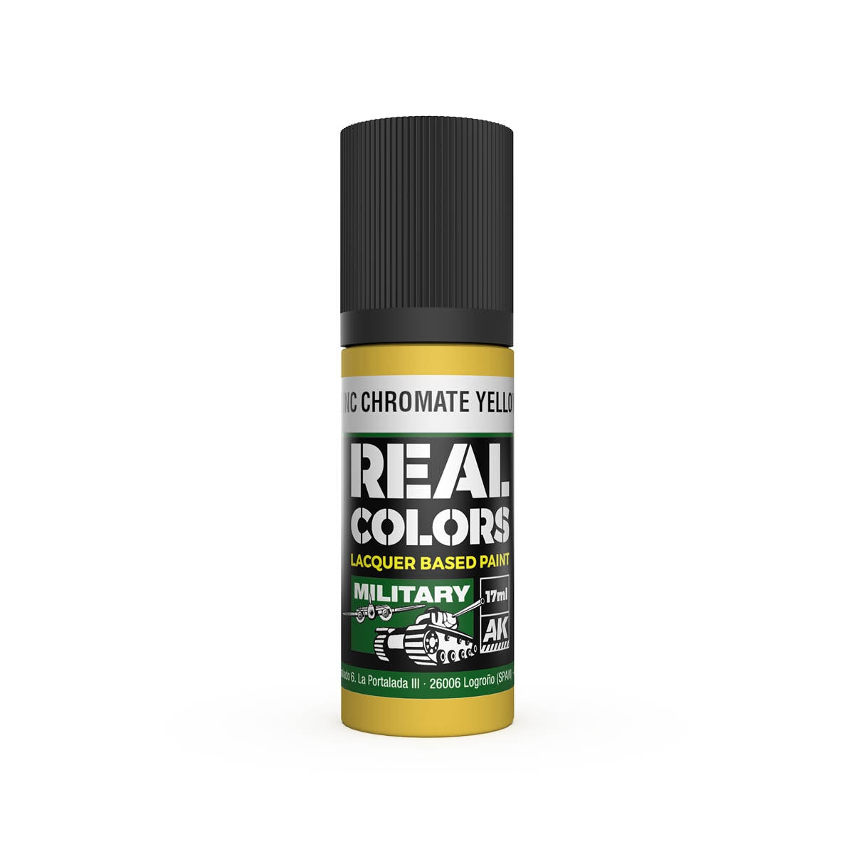 AK Interactive RC930 Zinc Chromate Yellow 17 ml – immagine 3