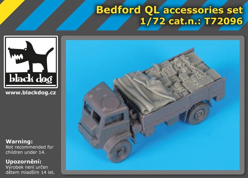 Black Dog T72096 Bedford QL accessories set for IBG Models 1/72 – Bild 2