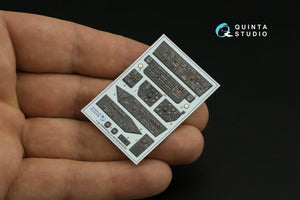 Quinta Studio QDS-48383 Mi-17 3D-Printed &amp;amp; colored Interior on decal paper (Trumpeter) (Small version) 1/48 – image 3