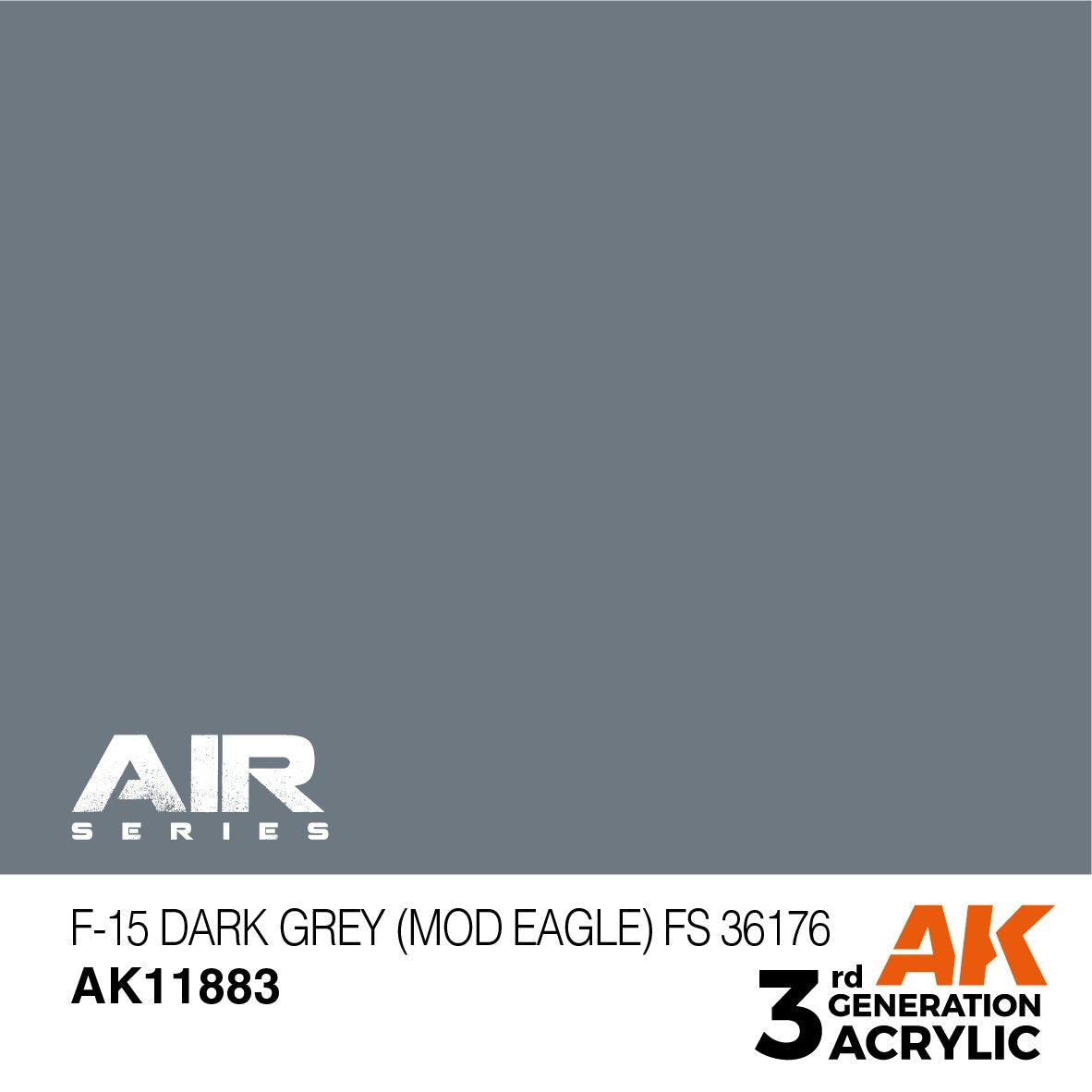 AK Interactive AK11883 F-15 DARK GRAY (MOD EAGLE) FS 36176 – AIR 17 ml