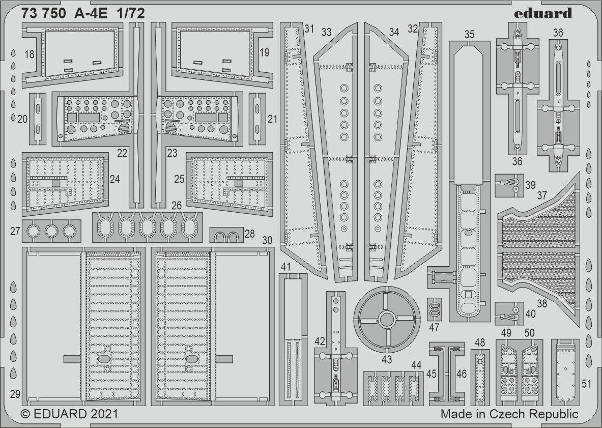 Eduard 73750 A-4E FUJIMI / HOBBY 2000 1/72 – zdjęcie 2