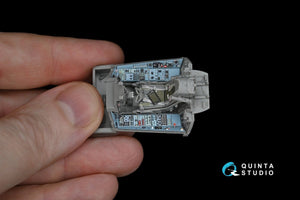 Quinta Studio QD48172 Su-33 3D-Printed &amp;amp; colored Interior on decal paper (for Kinetic kit) 1/48 – image 5
