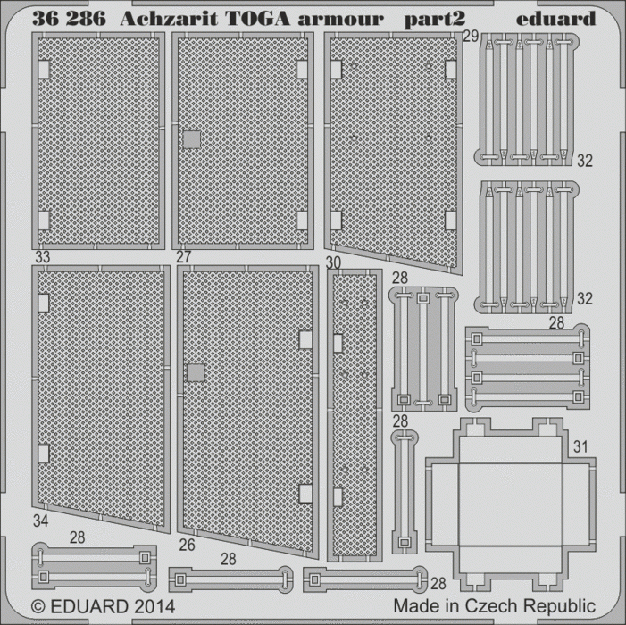 Eduard 36286 Achzarit TOGA armor 1/35 Meng – Bild 2