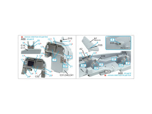 Quinta Studio QDS-35119 AH-1Z 3D-Printed colored Interior on decal paper (Academy) (Small version) 1/35 – Bild 2
