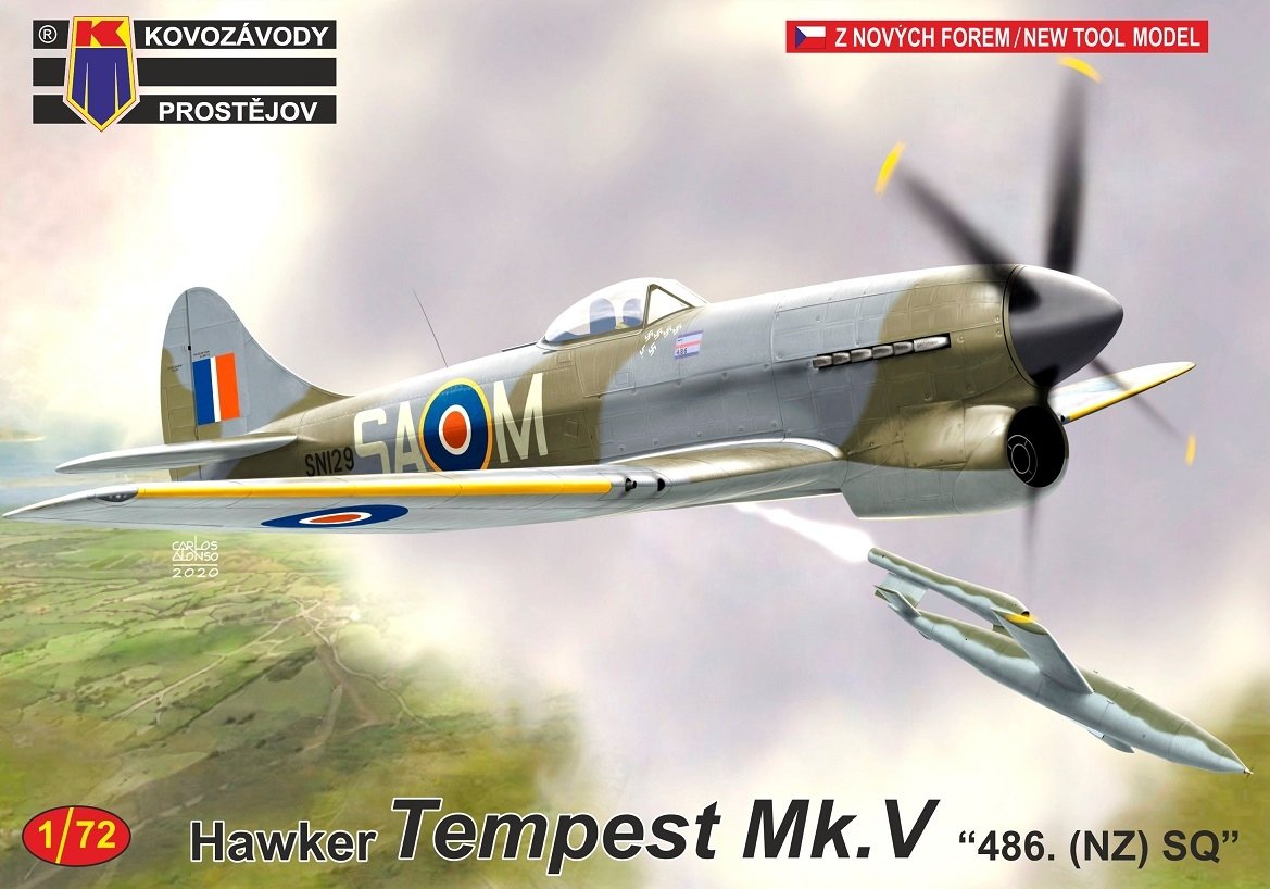 Kovozavody Prostejov KPM0222 Tempest Mk.V "486. (NZ) SQ" 1/72