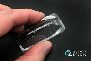 Quinta Studio QC48005-S La-5 vacuformed clear canopy 1 pcs (for Zvezda kit) 1/48 – obrázek 4