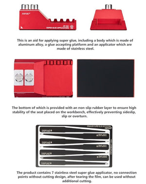 DSPIAE AT-GA Super Glue Auxiliary Applicator / CA glue applicator – immagine 3