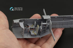 Quinta Studio QD48258 A(B)-26B 3D-Printed &amp;amp; colored Interior on decal paper (ICM) 1/48 – image 9
