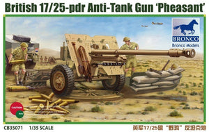 Bronco CB35071 British 17/25 pdr Anti-Tank Gun Pheasant 1/35