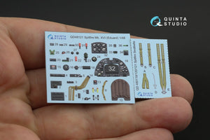 Quinta Studio QD48121 Spitfire Mk.XVI 3D-Printed &amp;amp; colored Interior on decal paper (Eduard) 1/48 – image 6