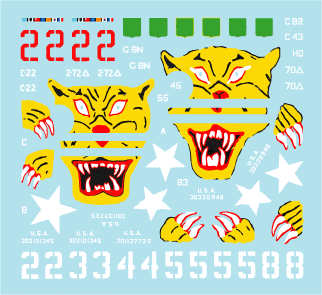Star Decals 35-C1166 USMC Shermans - Korean War 1950-53 1/35 – image 3