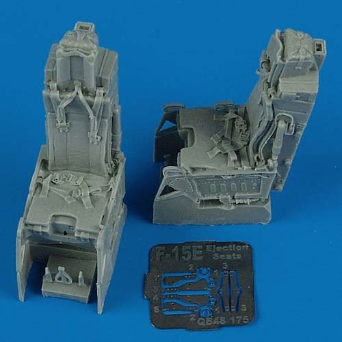 Sièges éjectables Quickboost QB48175 F-15E Strike Eagle avec ceintures de sécurité, échelle 1/48