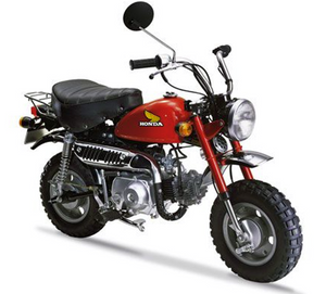 Aoshima 06434 HONDA Z50J-1 MONKEY 78 1/12