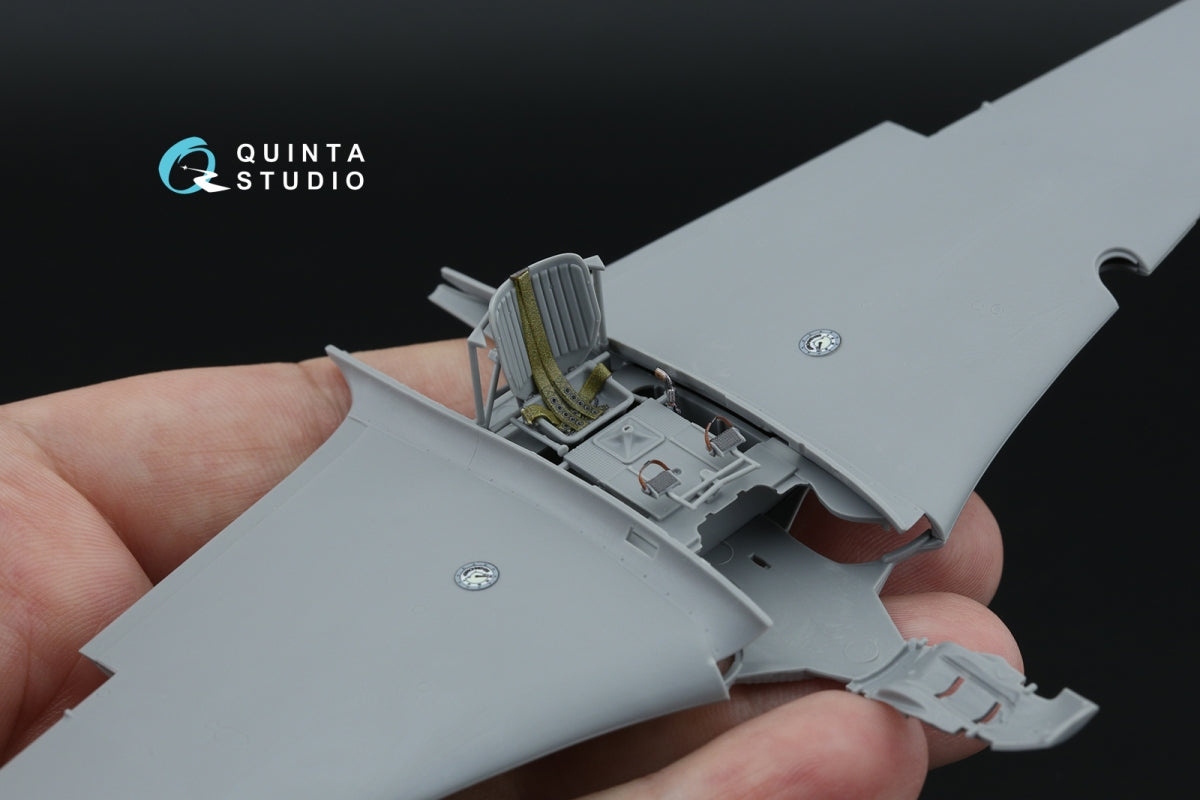 Quinta Studio QD48645 Yak-7B 3D-Printed &amp; coloured Interior on decal paper ( Zvezda ) 1/48