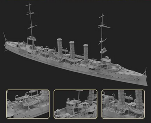 FlyHawk Model FH1307S SMS Dresden - Deluxe Edition 1/700 – obrázek 2