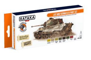 Hataka HTK-CS94 Late WW2 German AFV paint set (8x17ml)