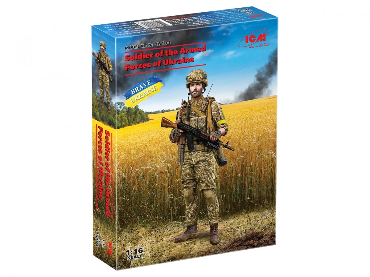 ICM 16104 Soldier of the Armed Forces of Ukraine 1/16 – image 2