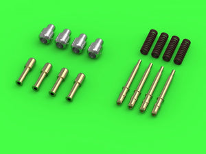 Master AM-24-015 Hawker Typhoon Mk IB - early type cannons (without guards) with round spring (4 pcs.) (1/24) – image 3
