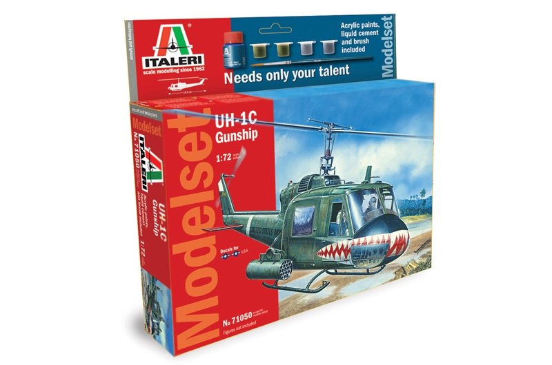Italeri 71050 UH - 1C GUNSHIP - MODEL KIT