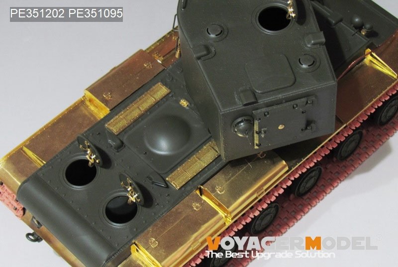 Voyager Model PE351202 WWII Russian KV-2 Basic (B ver include Gun Barrel) (For TAMIYA 35375) 1/35 – image 5