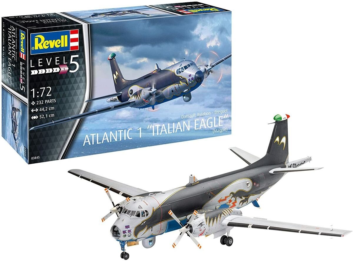 Revell 03845 Dassault Aviation - Breguet Atlantic 1 &amp;quot;Italian Eagle&amp;quot; (Magpie) 1/72 – Bild 2