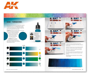 AK Interactive AK293 HOW TO WORK WITH COLORS AND TRANSITIONS WITH ACRYLICS (English) – immagine 3