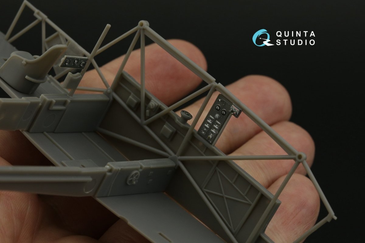 Quinta Studio QDS-48333 Avro Anson Mk.I 3D-Printed &amp;amp; colored Interior on decal paper (Airfix) (Small version) 1/48 – obrázek 8