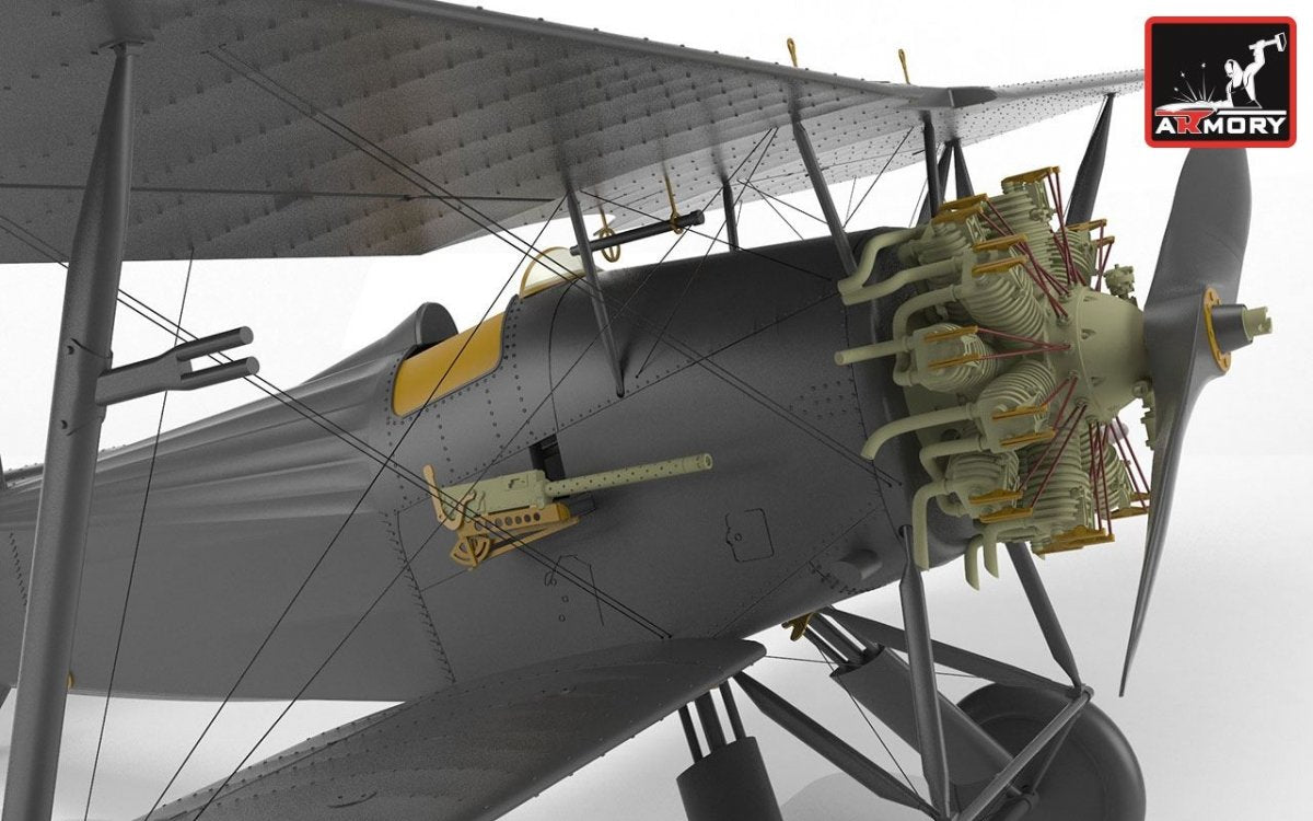 Armory Models 48001 Fairey Flycatcher British interwar FAA Fighter, early version, w/ Jaguar-III engine 1/48 – image 6