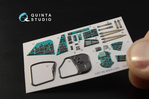 Quinta Studio QD72006 Mi-24V 3D-Printed &amp;amp; colored Interior on decal paper (for Zvezda kit) 1/72 – Bild 6