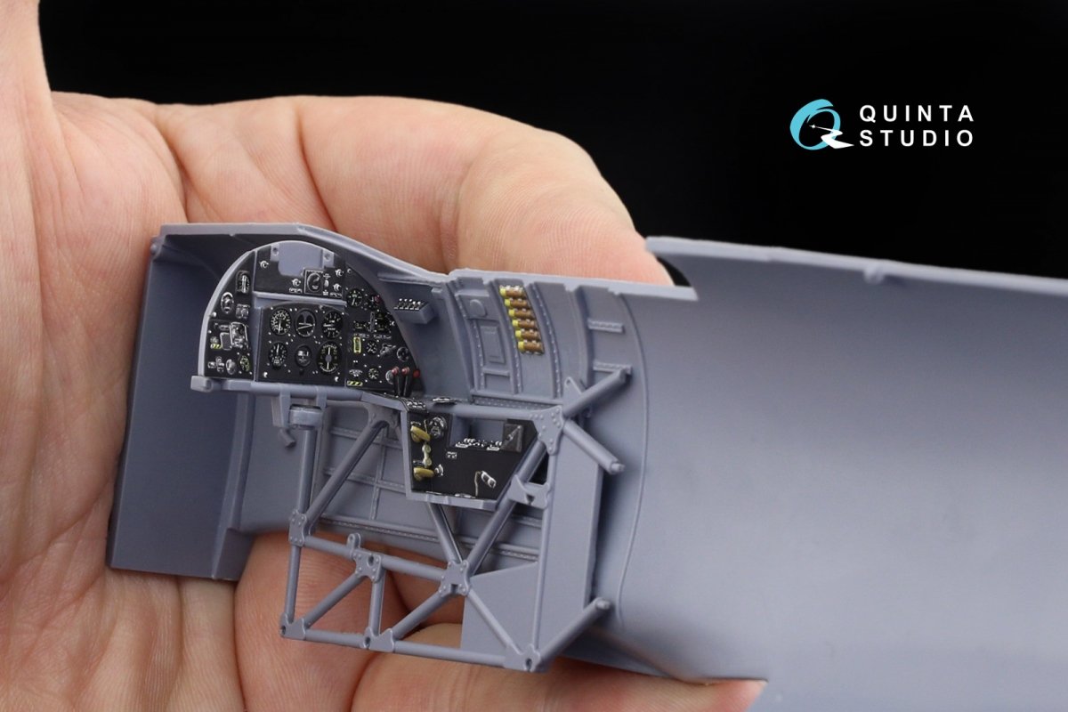 Intérieur imprimé en 3D et coloré sur papier décalcomanie Quinta Studio QD32096 Tempest Mk.II (Special Hobby/Revell) 1/32 – image 2