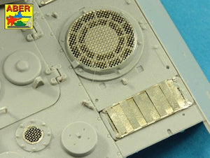 Aber 35G35 Grilles for Panther, Ausf.G; Jagdpanther, Ausf.G2 - Late Models for Takom 1/35 – image 12