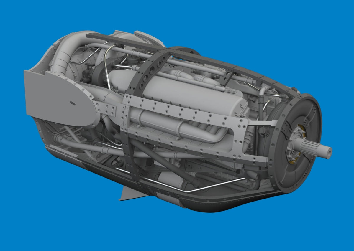 Eduard 6481036 P-38F/ G left engine PRINT TAMIYA 1/48 – image 6