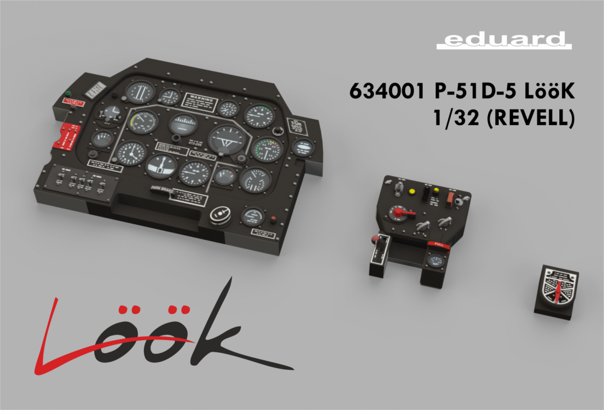 Eduard 634001 P-51D-5 Look Revell 1/32 